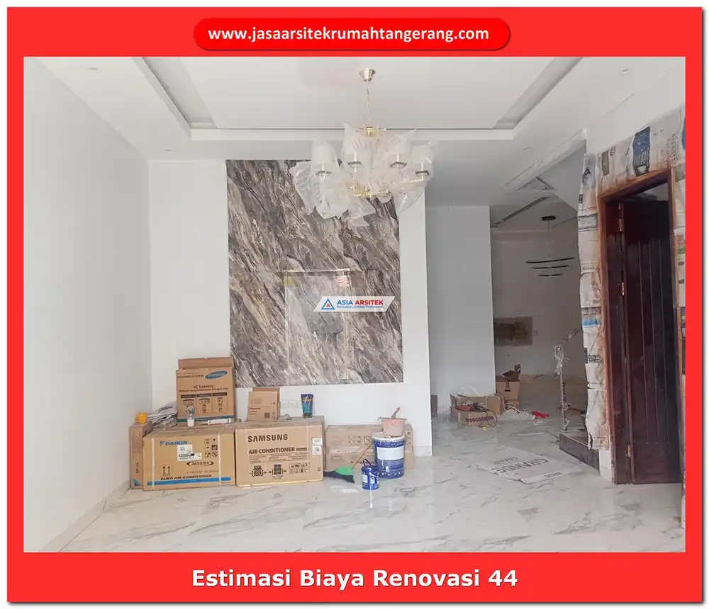 Estimasi Biaya Renovasi