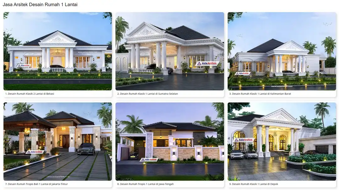 Kontraktor Rumah 1 Lantai