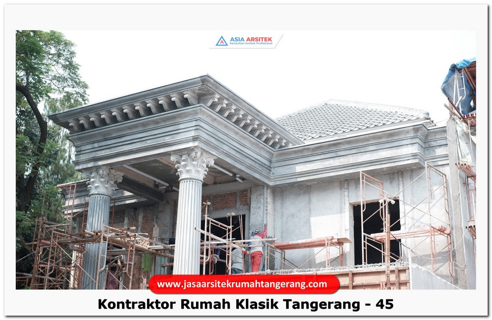 Kontraktor Rumah Klasik Tangerang