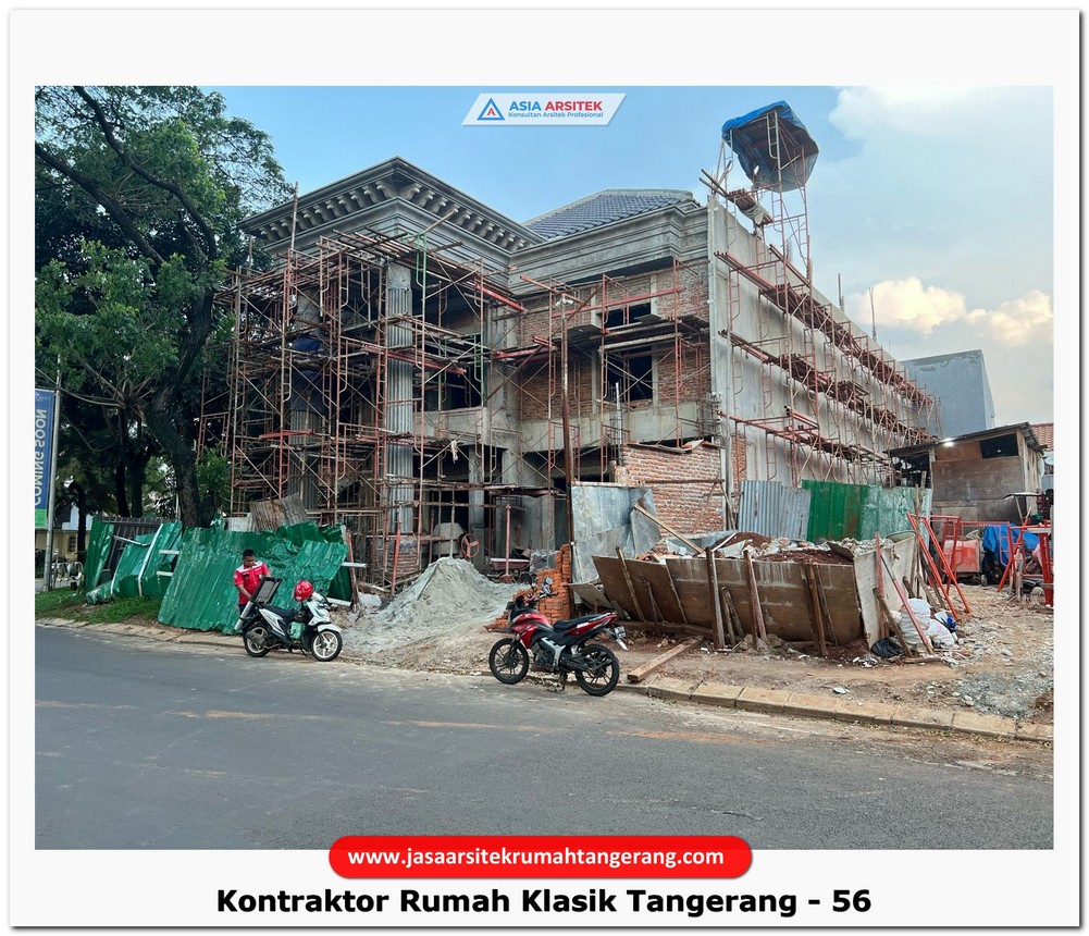 Kontraktor Rumah Klasik Tangerang