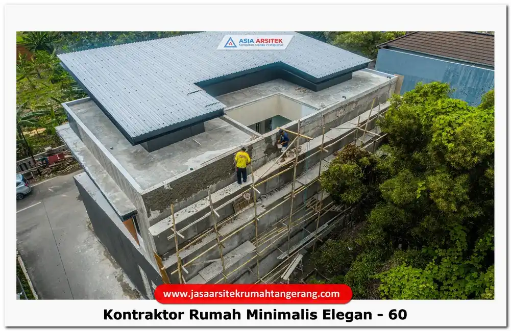 Kontraktor Rumah Minimalis Elegan