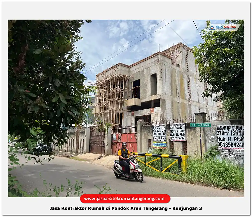 Jasa Kontraktor Rumah di Pondok Aren Tangerang