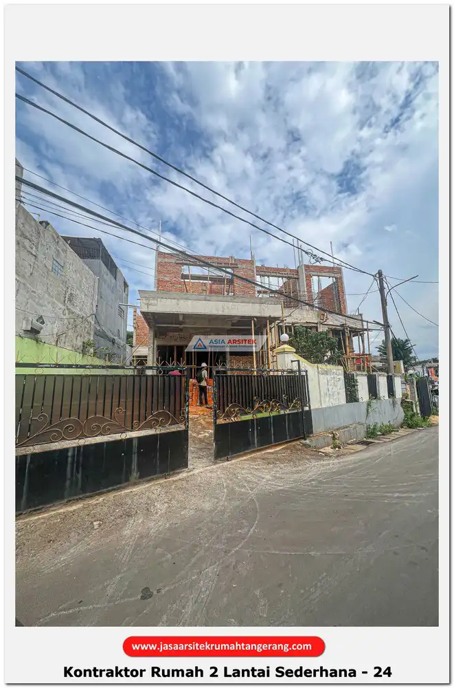 Kontraktor Rumah 2 Lantai Sederhana