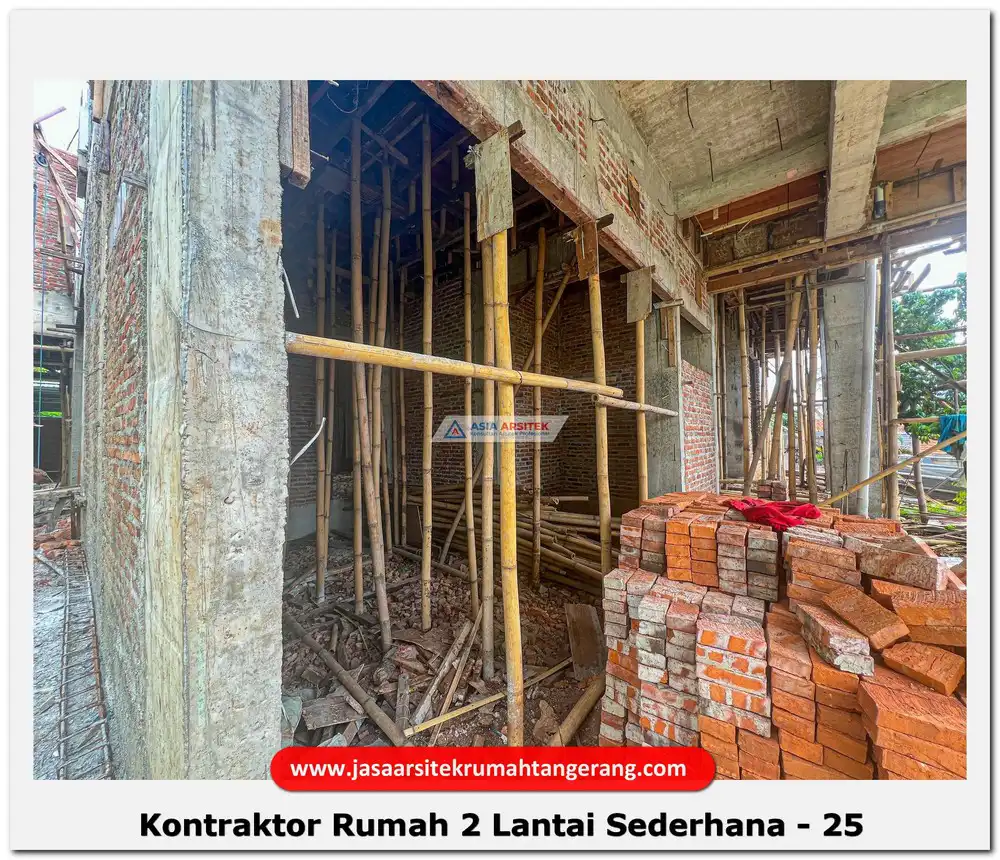 Kontraktor Rumah 2 Lantai Sederhana