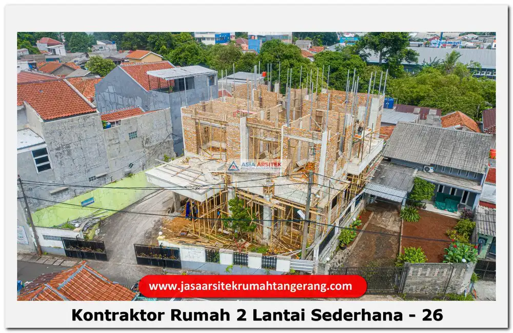 Kontraktor Rumah 2 Lantai Sederhana