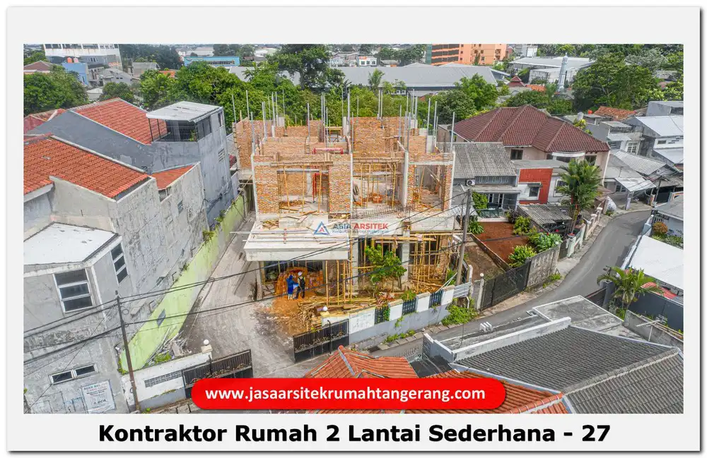 Kontraktor Rumah 2 Lantai Sederhana