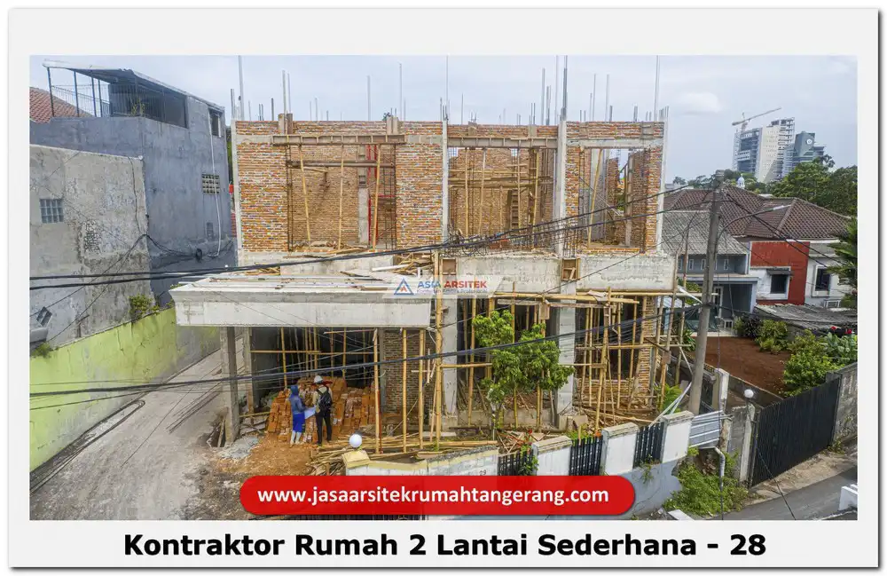 Kontraktor Rumah 2 Lantai Sederhana