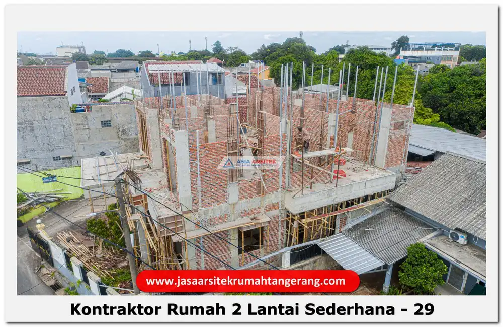 Kontraktor Rumah 2 Lantai Sederhana