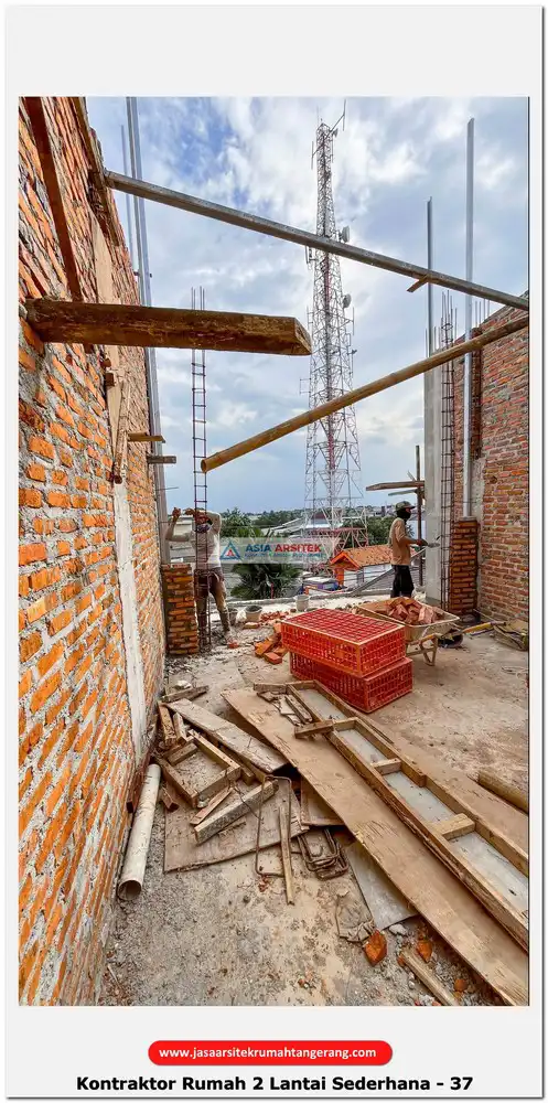 Kontraktor Rumah 2 Lantai Sederhana