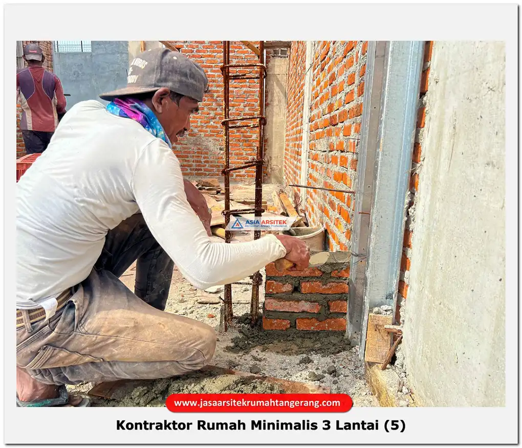 Kontraktor Rumah Minimalis 3 Lantai
