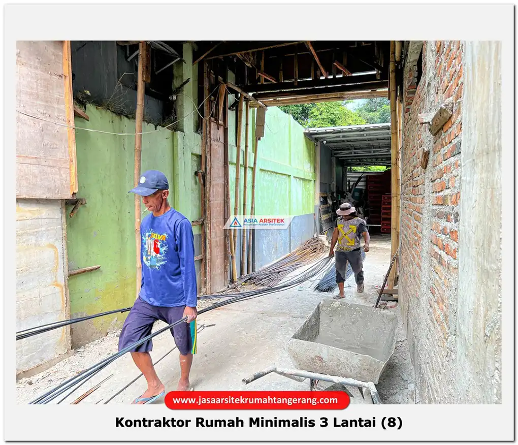 Kontraktor Rumah Minimalis 3 Lantai