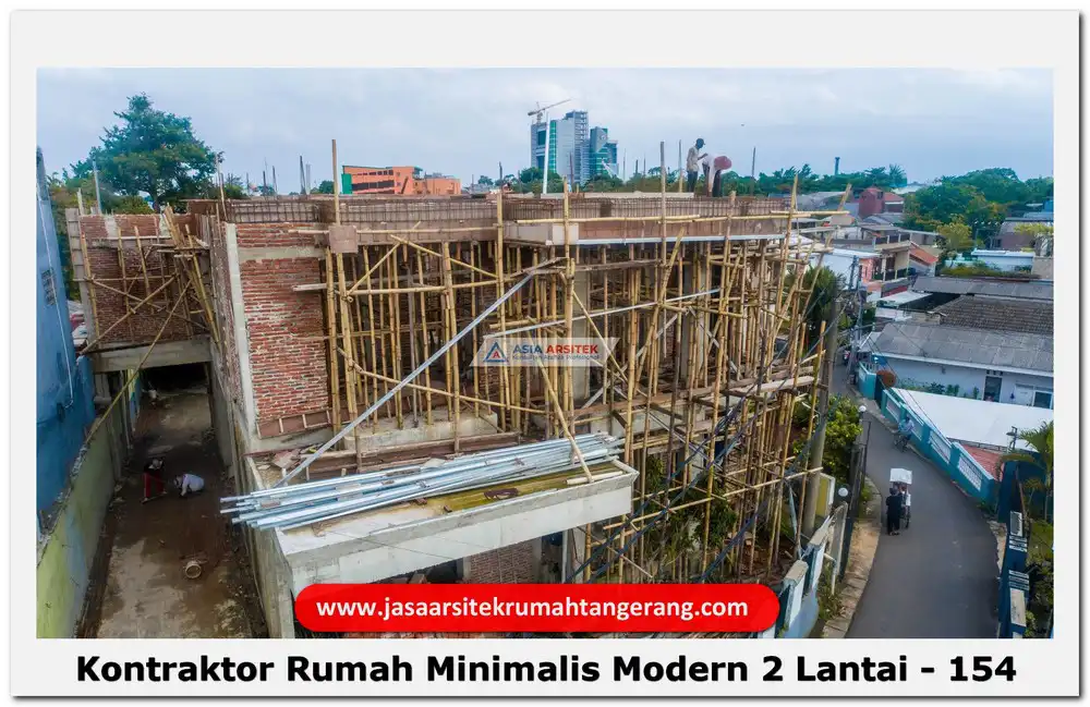 Kontraktor Rumah Minimalis Modern 2 Lantai