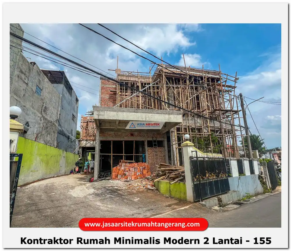 Kontraktor Rumah Minimalis Modern 2 Lantai