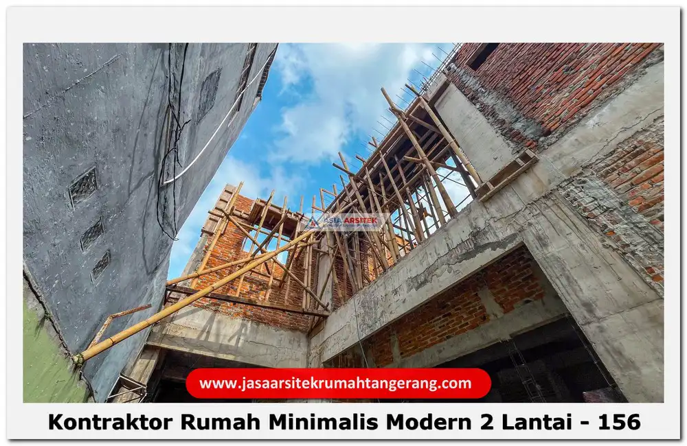 Kontraktor Rumah Minimalis Modern 2 Lantai