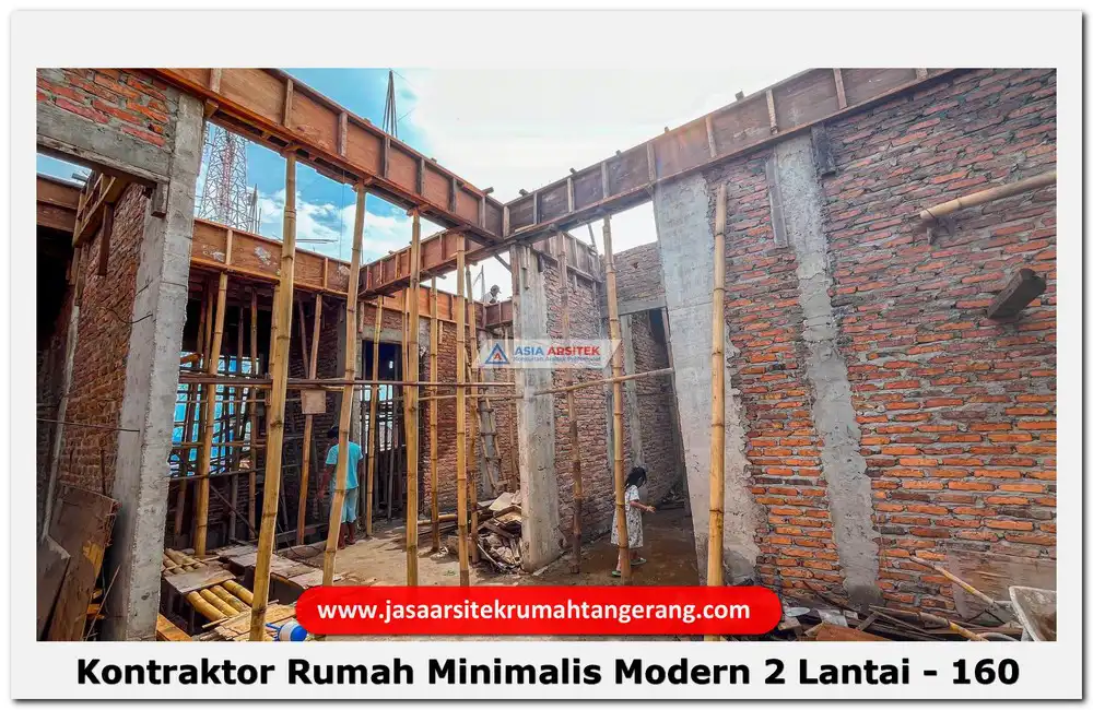 Kontraktor Rumah Minimalis Modern 2 Lantai