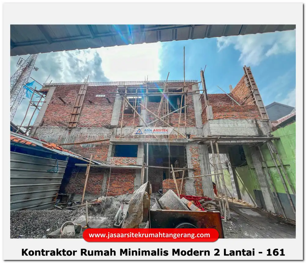 Kontraktor Rumah Minimalis Modern 2 Lantai