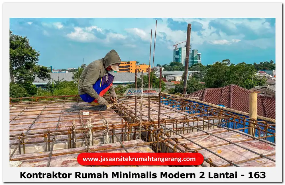 Kontraktor Rumah Minimalis Modern 2 Lantai