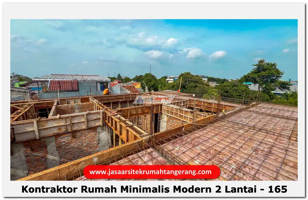 Kontraktor Rumah Minimalis Modern 2 Lantai
