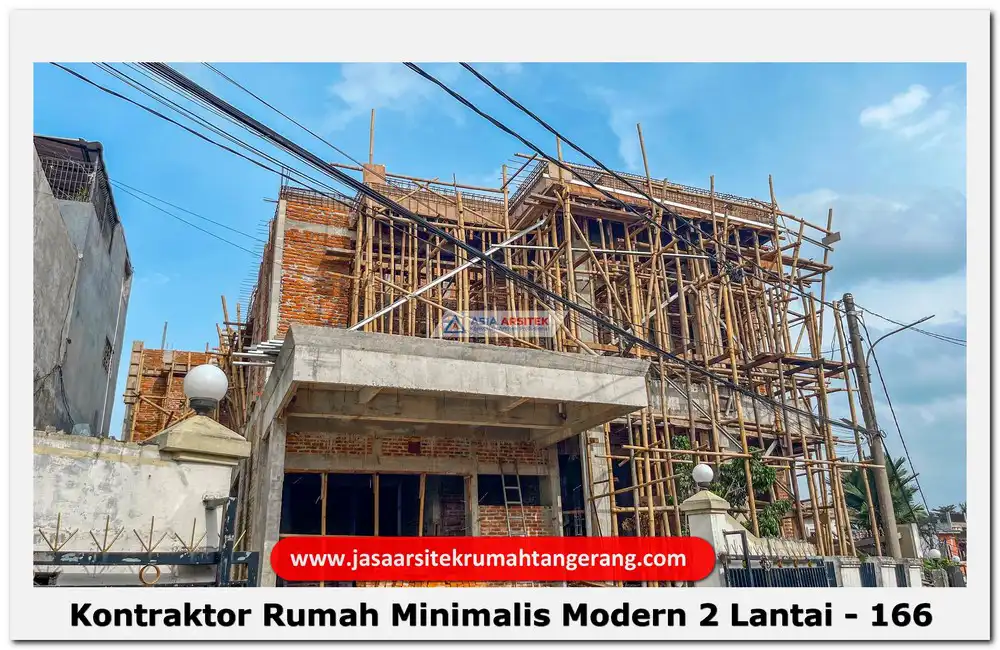 Kontraktor Rumah Minimalis Modern 2 Lantai