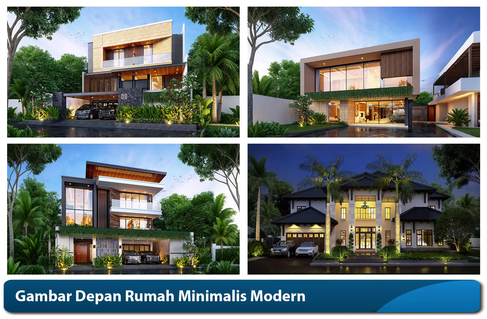 Gambar Depan Rumah Minimalis Modern