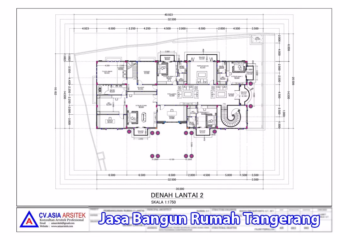 Jasa Bangun Rumah Tangerang - GAMBAR KERJA (2)