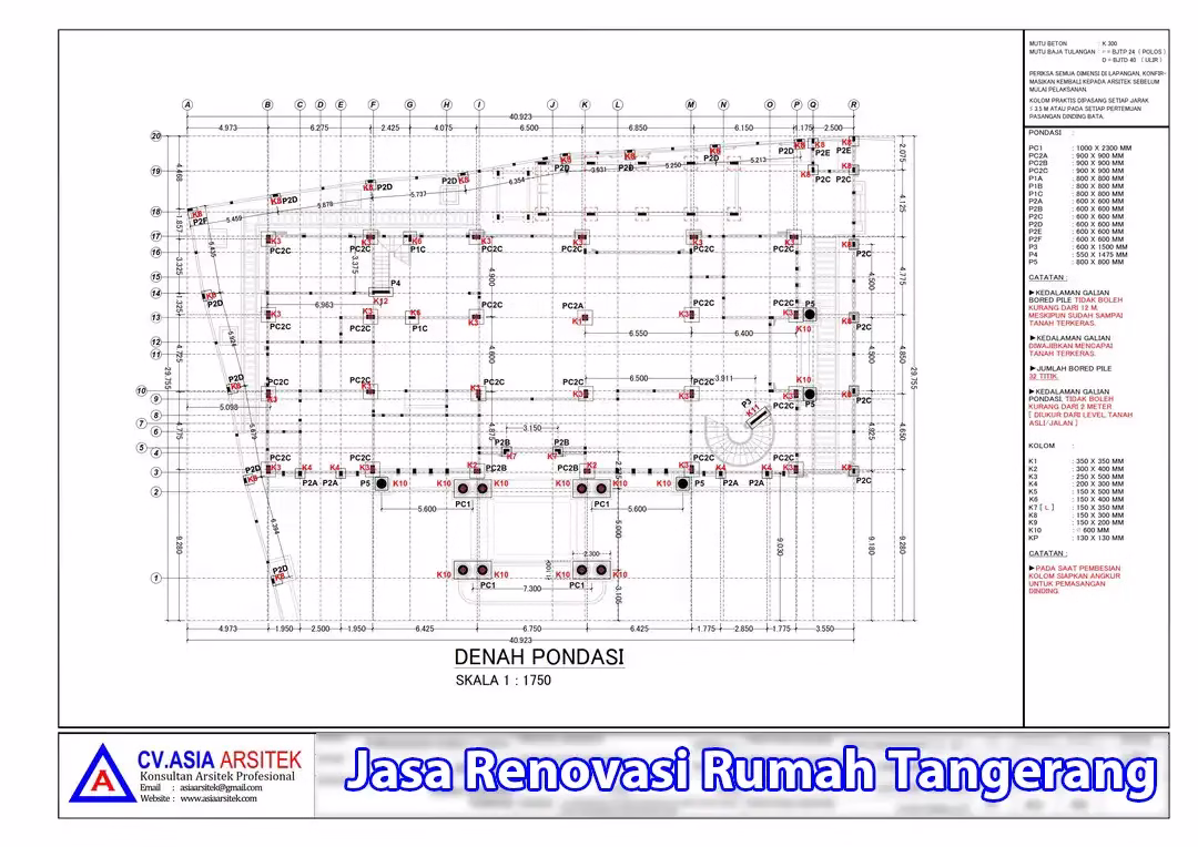 Jasa Renovasi Rumah Tangerang - GAMBAR KERJA (3)