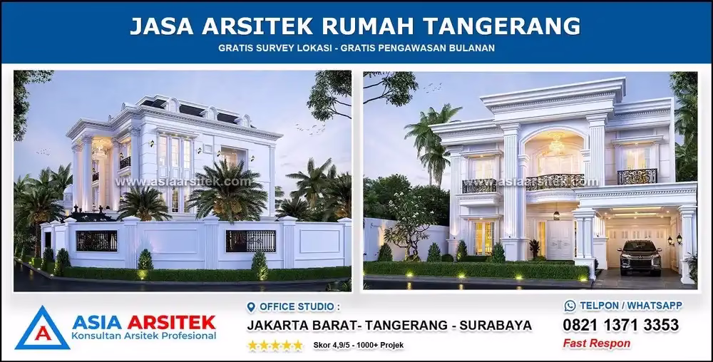 Jasa Arsitek Desain Gambar Rumah Klasik Classic Modern Mewah Di Yogyakarta