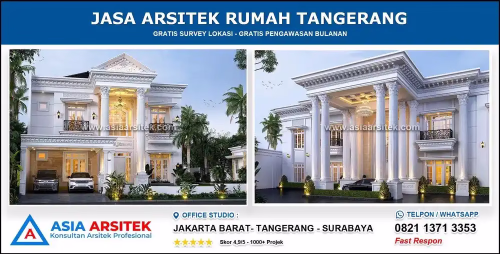 Jasa Arsitek Desain Rumah Klasik Modern Di Matraman Jakarta Timur