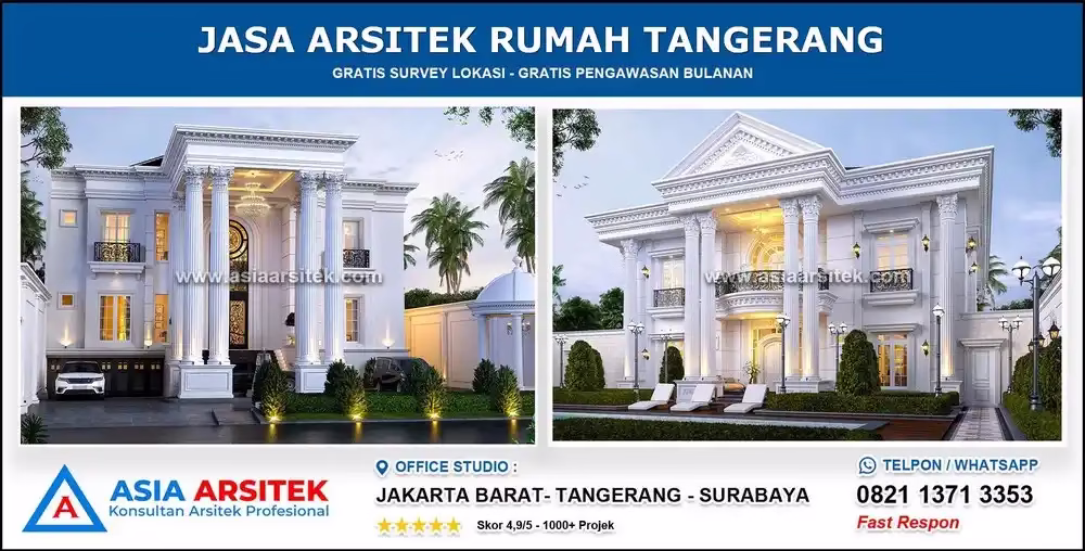 Kontraktor Jasa Bangun dan Renovasi Rumah Mewah 750 Jt