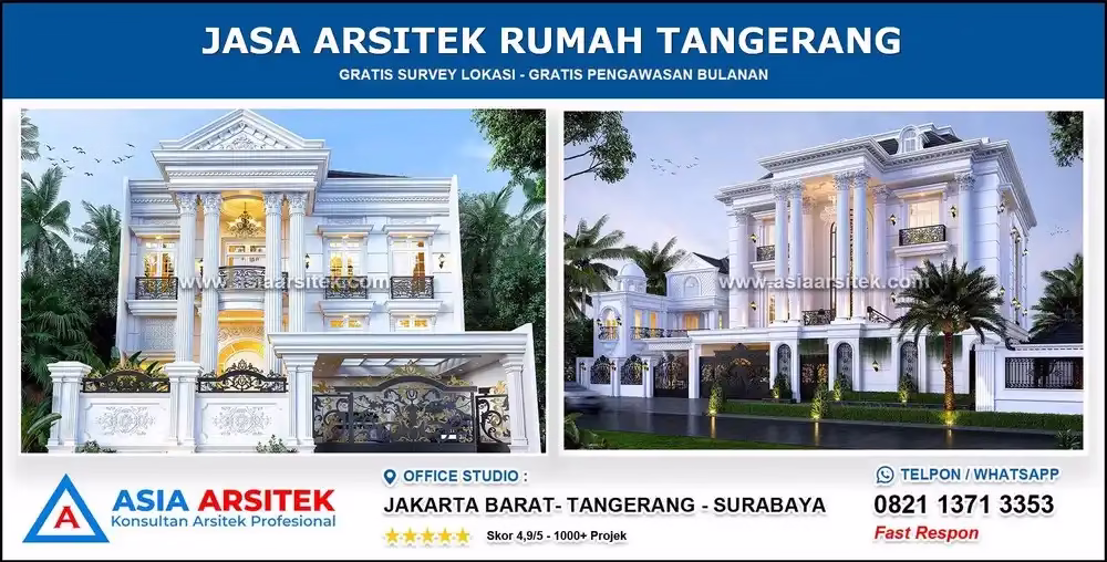 Kontraktor Jasa Bangun dan Renovasi Rumah - villa Mewah