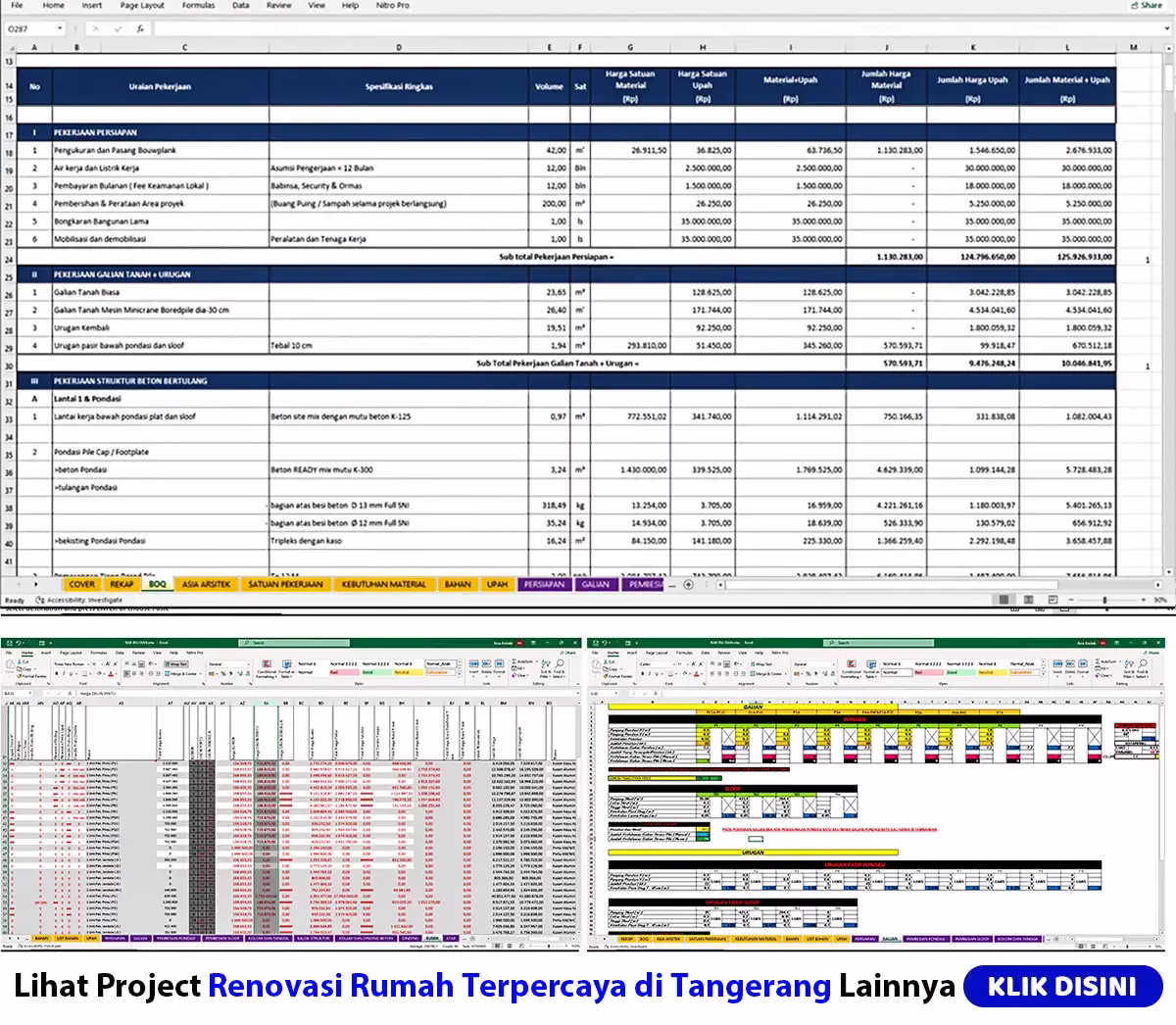 Renovasi Rumah Terpercaya di Tangerang