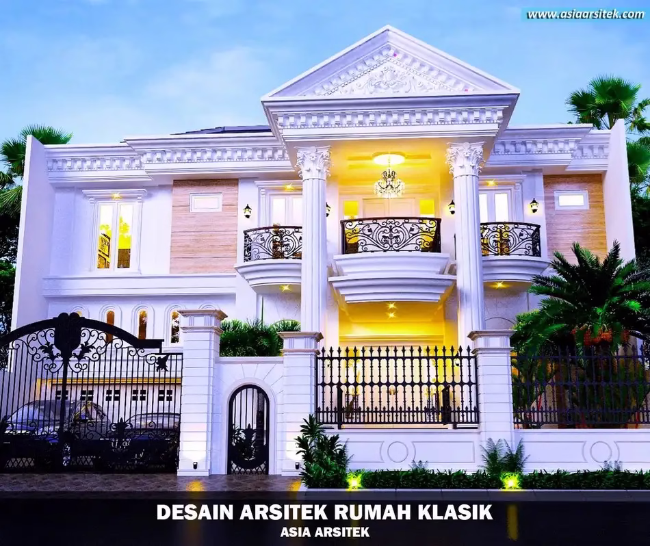 Desain Rumah 2 Lantai Mewah