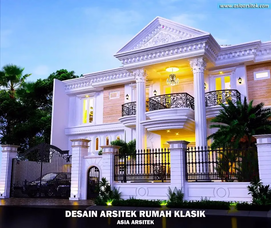 Desain Rumah 2 Lantai Mewah