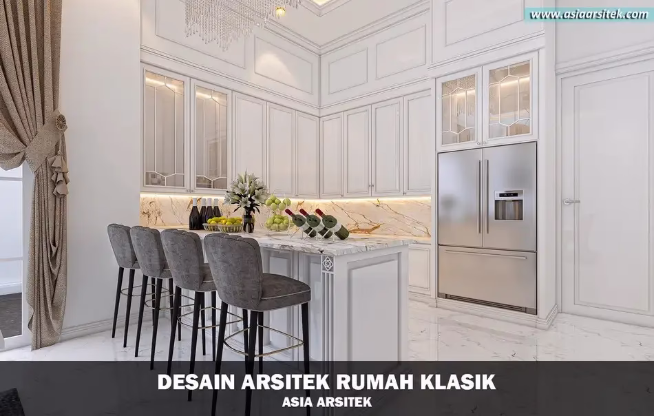 Desain Rumah Klasik 1 Lantai di Bangka Belitung