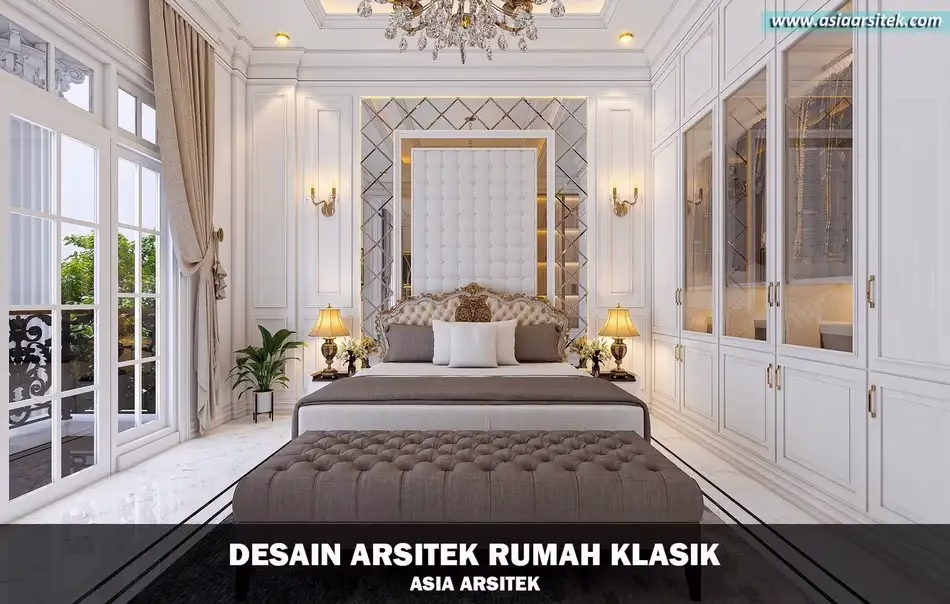 Desain Rumah Klasik 2 Lantai
