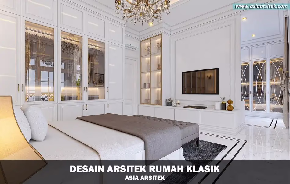 Desain Rumah Klasik 2 Lantai