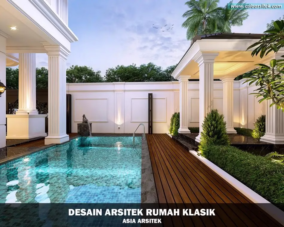 Desain Rumah Klasik 2 Lantai di Gunungsitoli