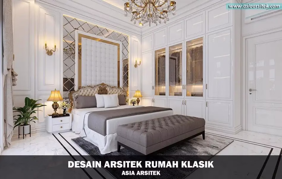 Desain Rumah Klasik Mewah 18x24 Meter
