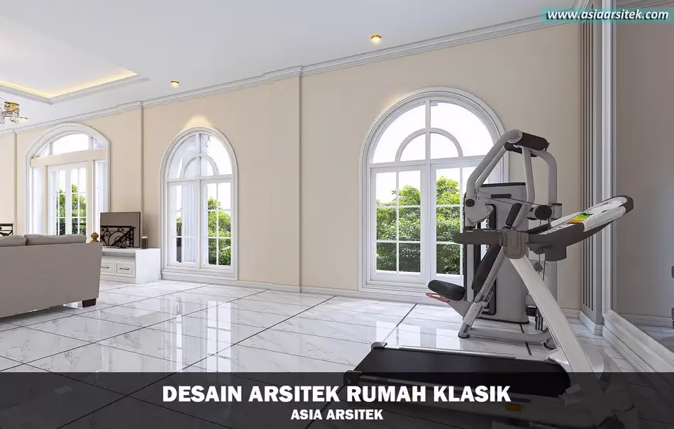 Desain Rumah Klasik Mewah 18x24 Meter