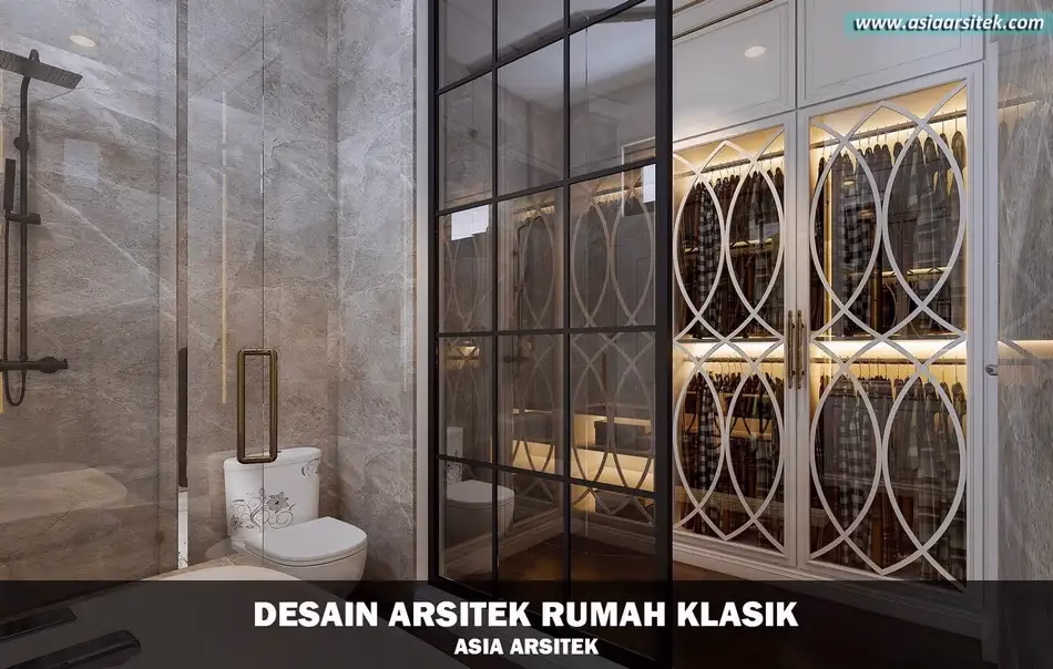 Desain Rumah Klasik 4 Lantai