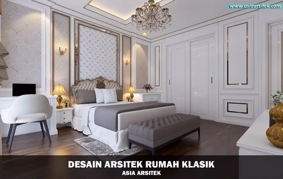 Desain Rumah Klasik 4 Lantai