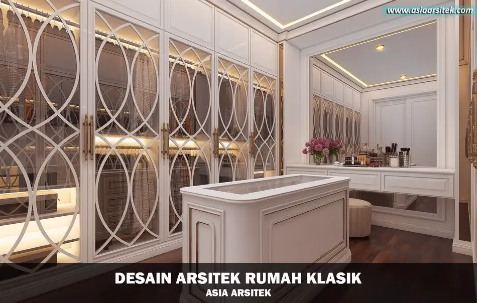 Desain Rumah Klasik 4 Lantai