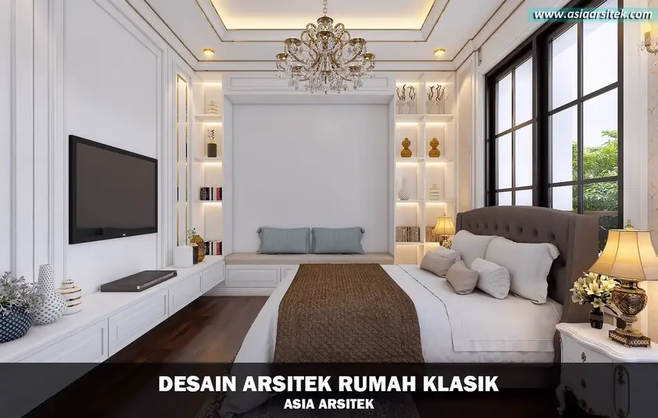 Desain Rumah Klasik 4 Lantai
