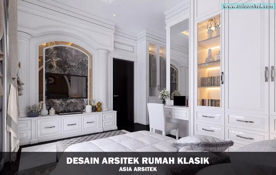 Desain Rumah Klasik Mewah di Banjarbaru
