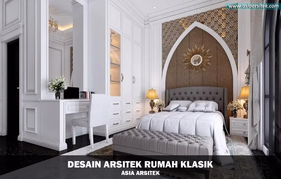 Desain Rumah Klasik Mewah di Banjarbaru