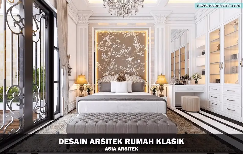 Desain Rumah Klasik Mewah di Banjarbaru