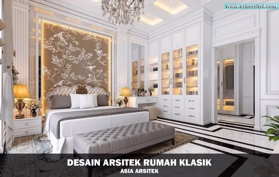 Desain Rumah Klasik Mewah di Banjarbaru