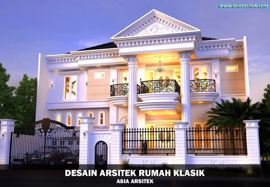 Desain Rumah Klasik Modern