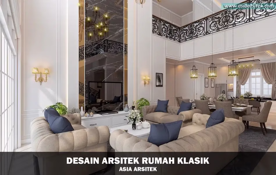 Desain Rumah Klasik Tangerang Selatan