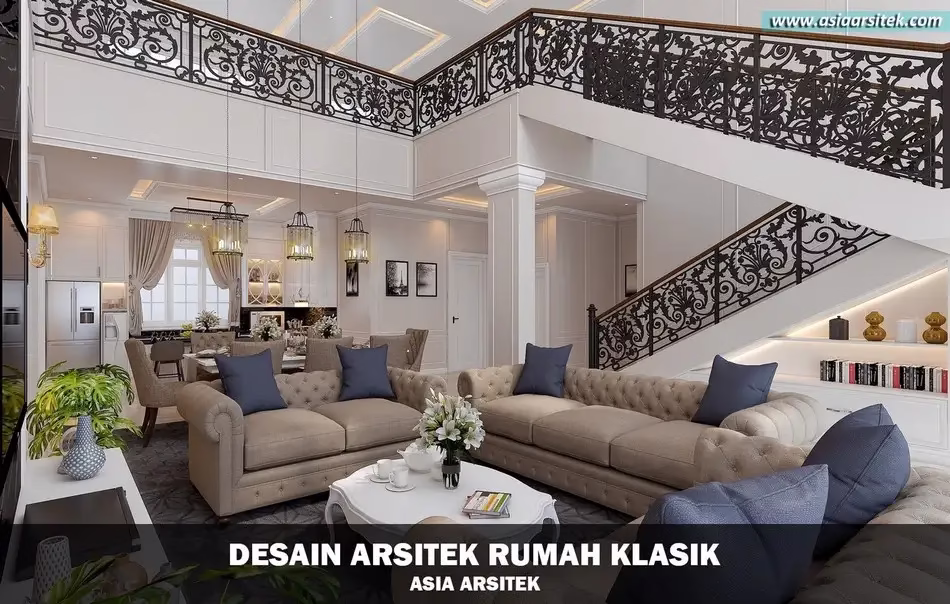Desain Rumah Klasik Tangerang Selatan